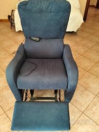 poltrona reclinabile elettrica 