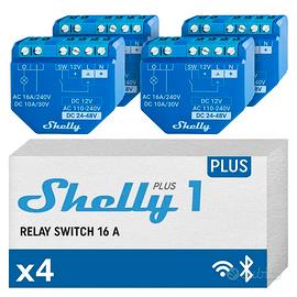 Interruttore SHELLY 1 GEN3 - PACK X 4 INS524
