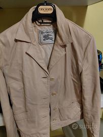 giubbuno da donna burberry  tg42. colore beige tut