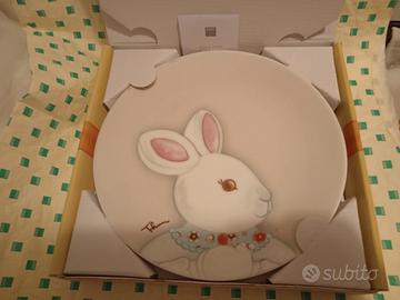 piatto coniglio magico 1 pasqua lei thun 20,7 cm
