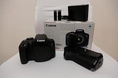 Canon EOS 750D - Reflex 24.2 MP con Schermo Touch