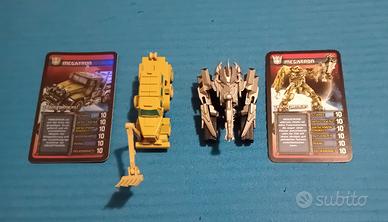 2 Transformers Megatron + 2 carte tedesco 