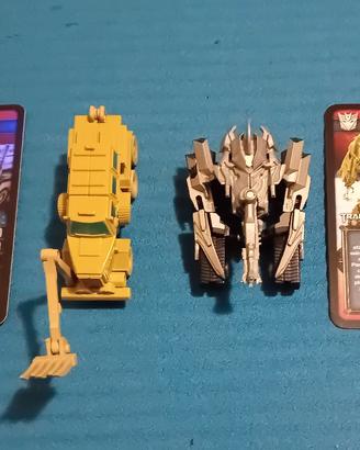 2 Transformers Megatron + 2 carte tedesco 