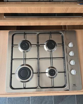 Piano Cottura 4 fuochi Master Kitchen