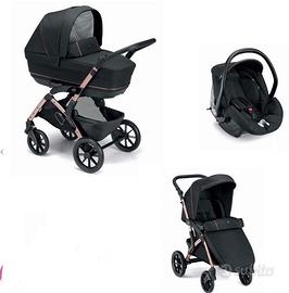 Cam Trio Fluido Easy Passeggino Ovetto Culla