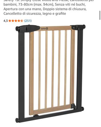Cancello per scala