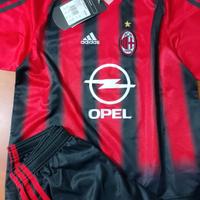pantaloncino e maglietta Milan bambino 