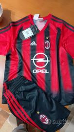 pantaloncino e maglietta Milan bambino 