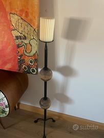 Portacandele in ferro battuto