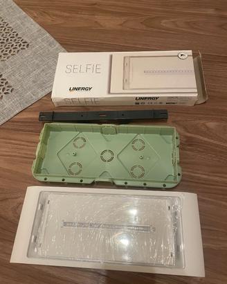 Lampada d'emergenza LED SELFIE da parete incasso
