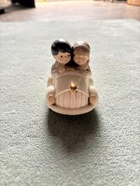 Statuina Egan Sposi in Auto