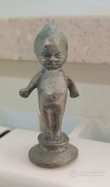 Antica statuina Cirillino Kewpee portafortuna 