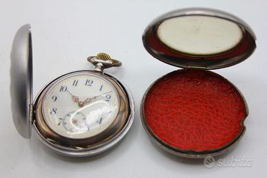 2 porta orologi tasca d'epoca
