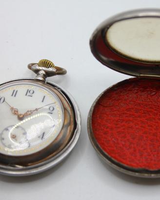2 porta orologi tasca d'epoca