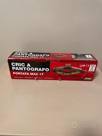 Cric a pantografo portata 1T marca CORA