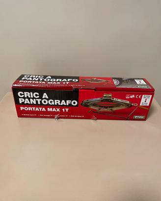 Cric a pantografo portata 1T marca CORA