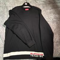 Felpa Supreme Team-94 Crewneck nera anno 2000/2010