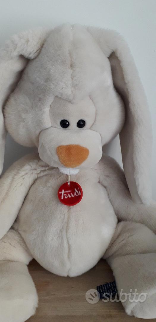 Peluche mini coniglio Virgilio con cuoricino 51329 Trudi