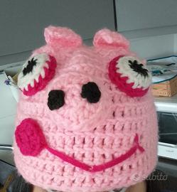 Cappellino invernale bambina Peppa Pig 2-4 anni