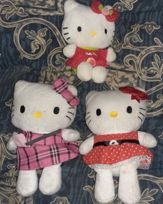 Peluche gattina Hello Kitty plush dolls vari,LEGGI