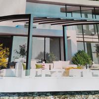 pergotenda elettrica con led