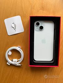iPhone 15 azzurro