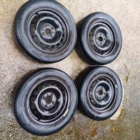 Cerchi 14 per Fiat Punto + gomme usate