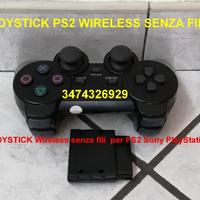 Joystick PS2 wireless senza fili