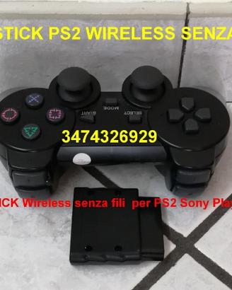 Joystick PS2 wireless senza fili