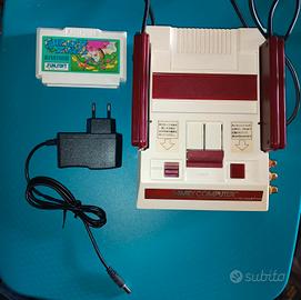 Nintendo famicom con collegamento audio/video RCA
