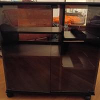 Mobiletto con ruote porta TV/stereo