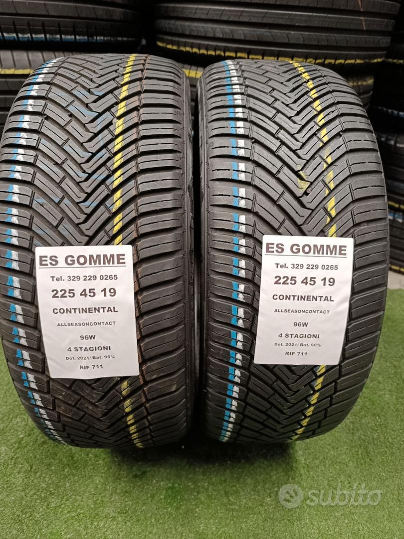 4 pneumatici 225/45/17 91v michelin 90% di battistrada