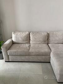 Divano con letto estraibile
