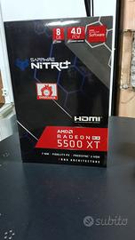 Scheda video AMD Radeon 5500XT Nitro+