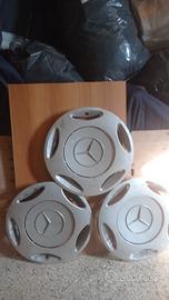 3 Copricerchi originali Mercedes Benz da 16”