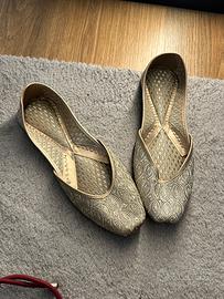 Scarpe indiane Jutti 40.5 da cerimonia