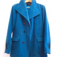 Giacca caban color petrolio / blu unisex