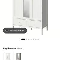 armadio guardaroba IKEA gullaberg 
