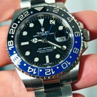 Rolex Gmt Batman MK1 11/2018 ITA 116710BLNR full