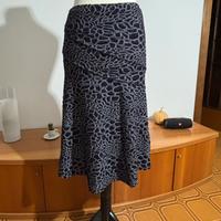 Gonna viola taglia L