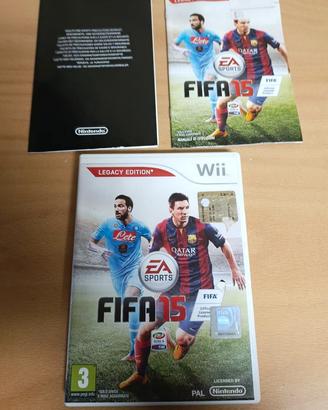 CUSTODIA FIFA 15 NINTENDO WII NO DISCO