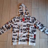 FERRARI Felpa con cappuccio taglia XL