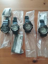 lotto 4 orologi sportivi waterproof 
