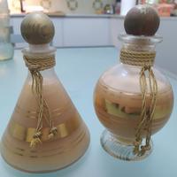 Bottiglie bagnoschiuma vintage