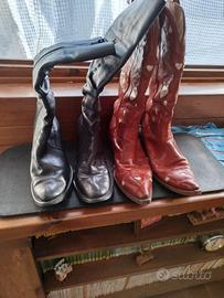 2 paia di stivali campero e normali donna