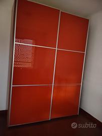 armadio due ante scorrevoli 