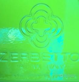 2 lampade Zerbetto rosse a sospensione grandi