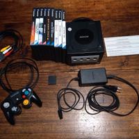 Gamecube con giochi e memory card 251