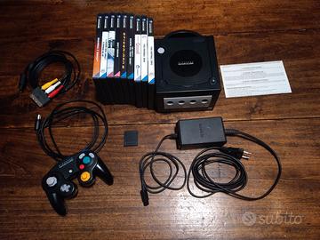 Gamecube con giochi e memory card 251