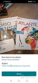 libri geo storia 2 con atlante 